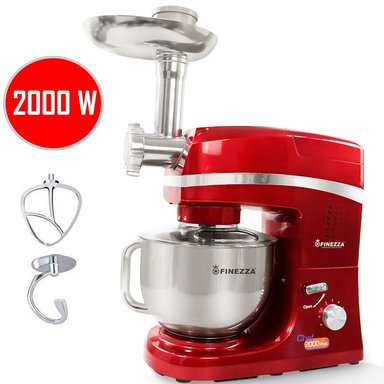 BATIDORA DE PEDESTAL FINEZZA FZ-6820B ORBITAL CON MOLEDOR BATE/AMASA/MEZCLA