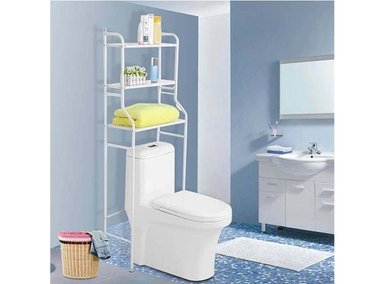 ESTANTE TW-101 BLANCO ORGANIZADOR BAÑO 3 NIVELES