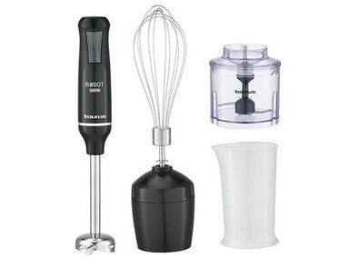 BATIDORA DE INMERSIÓN TAURUS ROBOT 500W PLUS INOX