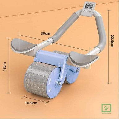 RUEDA SMART ABDOMINALES FORTALECE TU ABDOMEN CELESTE - 3