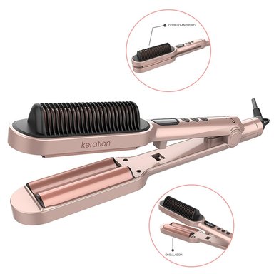 RIZADOR CEPILLO 2 EN 1 WAVES BRUSH KERATION BECHS0000002795