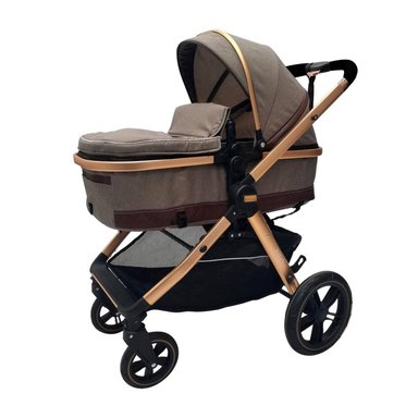 COCHE CUNA MOISES DE LUJO «NEO» BEIGE