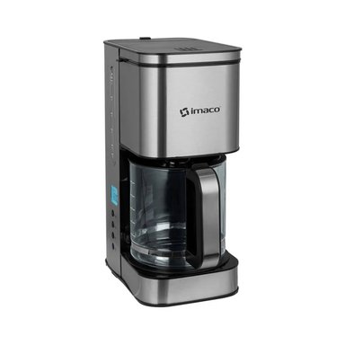 CAFETERA ELÉCTRICA IMACO CM1281 800ML GRIS - 3