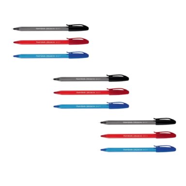 BOLÍGRAFO PAPER MATE KILOMÉTRICO INKJOY PUNTA FINA X3 - 3
