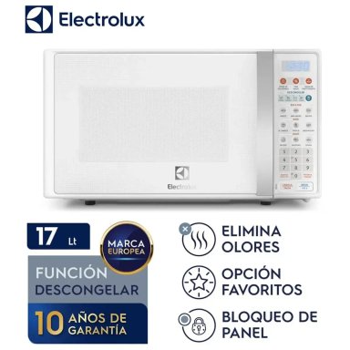 HORNO MICROONDAS 17L BLANCO ELECTROLUX - EMDO17S2GSRUW - 1