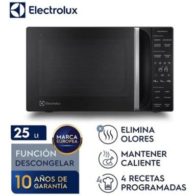 MICROONDAS FREESTANDING ELÉCTRICO ELECTROLUX 25LT EMDY25S2MXB - 1