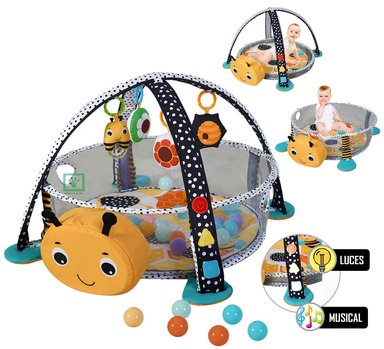 GIMNASIO BABY WORLD MUSICAL CON LUCES Y PELOTAS