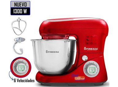 BATIDORA DE INMERSIÓN FINEZZA FZ-6822B ORBITAL 1300W 6 VELOCIDADES
