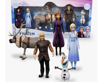 SET DISNEY FIGURAS ARTICULABLES FROZEN II