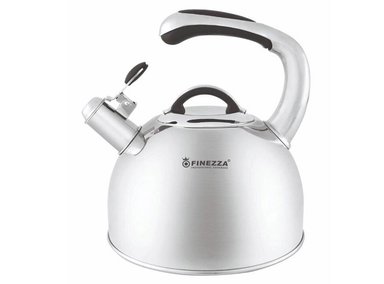 TETERA FINEZZA T0040 ACERO NEGRO 2.5 L