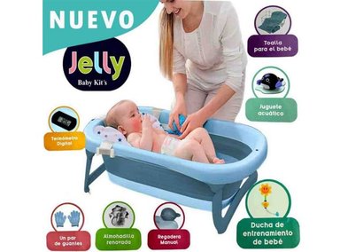 TINA BABY KIDS JELLY CON TERMOSTATO 1614 AZUL PLEGLABLE