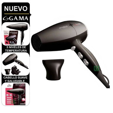 SECADOR CABELLO GAMA 2300W DIAMOND CERAMIC STD