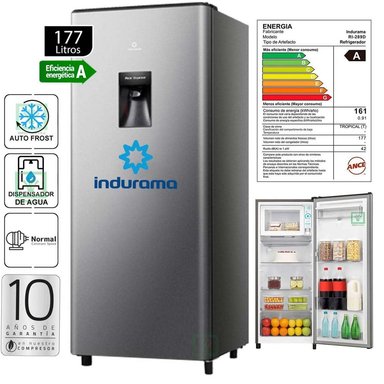 REFRIGERADORA INDURAMA RI-289D 177 LITROS