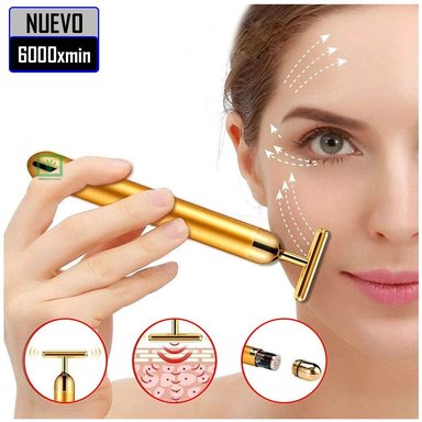 RODILLO MASAJEADOR ENERGY BEAUTY FACIAL DE VIBRACIÓN