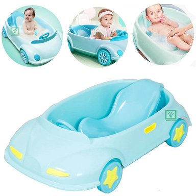 BAÑERA CARRITO V.A VERDE PLEGABLE NIÑO