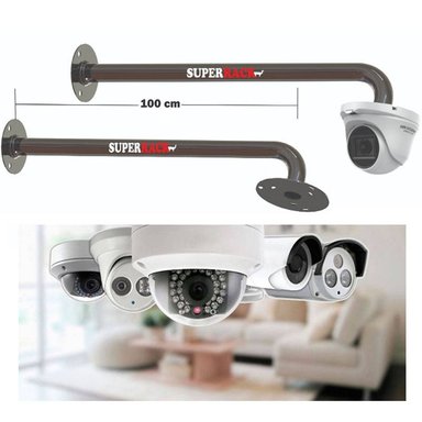 RACK PARA CÁMARA DE SEGURIDAD DOMO 100 CM DISTANCIA