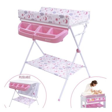 BAÑERA CAMBIADOR MAXI 830-1 ROSADO