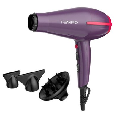 SECADORA CABELLO GAMA 2200W PROFESIONAL TEMPO CERAMIC ION
