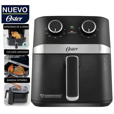 FREIDORA DE AIRE OSTER CKSTAF401MDF 4L MANUAL DIAMONDFORCE