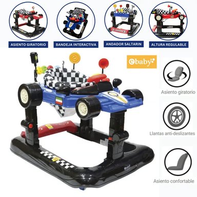 ANDADOR Y SALTARÍN EBABY EB409 BEBE DELMI AZUL