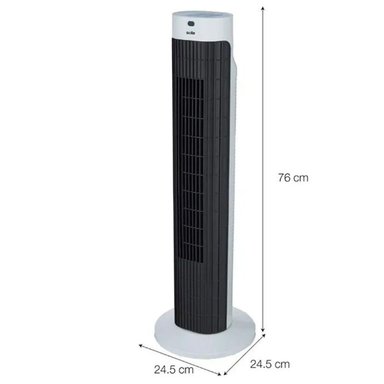 VENTILADOR AIRE TORRE SOLE SOLAIR019 45 W TIPO 76CM BLANCO - 4