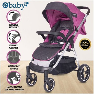 COCHE DE PASEO «DASH» EBABY PINK