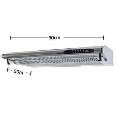 CAMPANA INDURAMA 90CM EXTRACTORA 3VELOCIDADES CEI-902CRP - 5