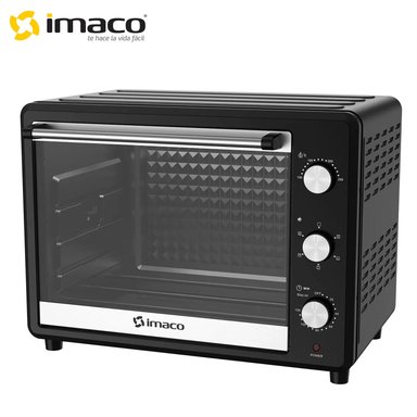 HORNO ELÉCTRICO NEGRO 55 LITROS C/ROSTICERO HEB55R IMACO - 3