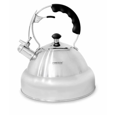 TETERA DE ACERO 4.5 LITROS NEGRO FF-T003IN - 1