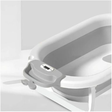 BAÑERA PLEGABLE PARA BEBÉS «MAUI» GRAY - 3