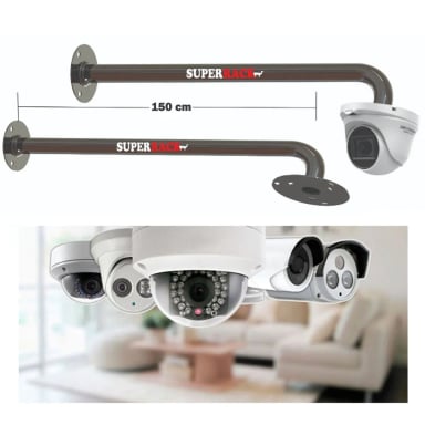 RACK PARA CÁMARA DE SEGURIDAD DOMO 150 CM DE DISTANCIA - 1