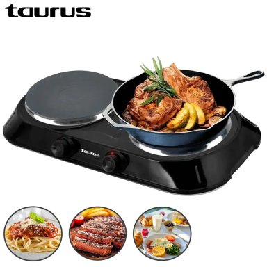 COCINA ELECTRICA DE 2 HORNILLAS FENIX DUO - 1
