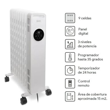 ESTUFA TERMO RADIADOR TRM-905D 9 CELDAS - 2