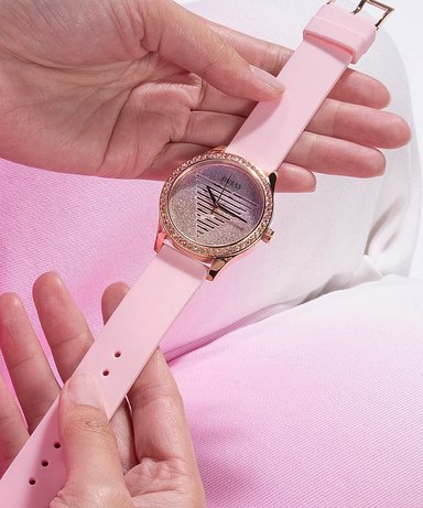 RELOJ GUESS MUJER ANÁLOGO GW0530L4 CORREA SILICONA - 2