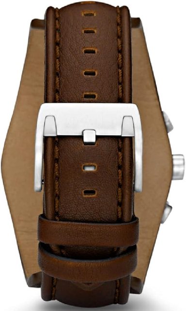 RELOJ FOSSIL HOMBRE ANÁLOGO CH2565 COACHMAN CORREA GENUINO CUERO - 4