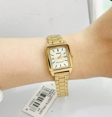 RELOJ CASIO DE MUJER LTP-V007G-9E DORADO RETRO - 5