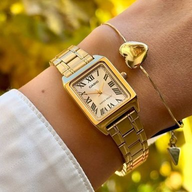 RELOJ CASIO VINTAGE DORADO DE MUJER LTP-V007G-9B - 2