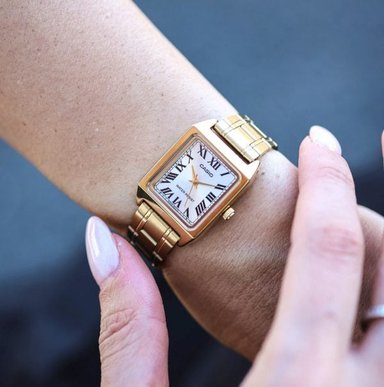 RELOJ CASIO VINTAGE DORADO DE MUJER LTP-V007G-9B - 5