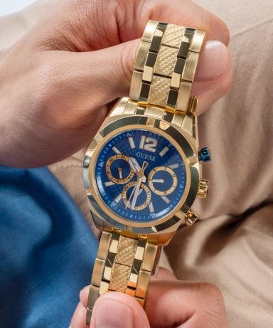 RELOJ DE CABALLERO GUESS GW0714G2 DORADO - 5