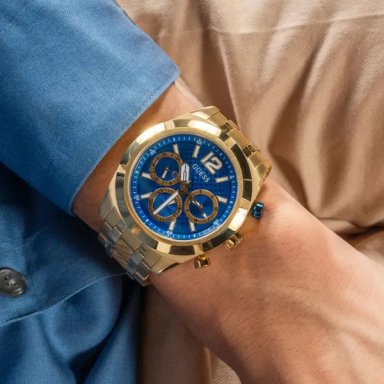 RELOJ DE CABALLERO GUESS GW0714G2 DORADO - 6