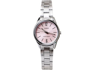 RELOJ CASIO ACERO INOXIDABLE TP-V005D-4B DE DAMA