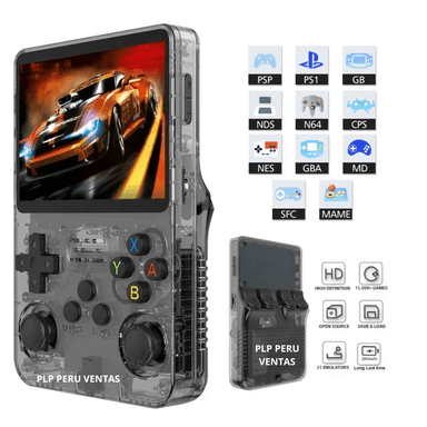 CONSOLA R36S PORTATIL 20000 JUEGOS 128GB NEGRO - 1
