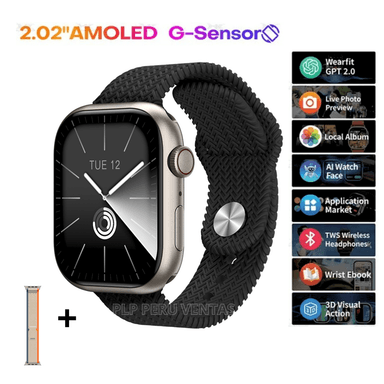 SMARTWATCH OPLP NEGRO HK10 PRO+ SERIE 10 1GB AMOLED CHATGPT P