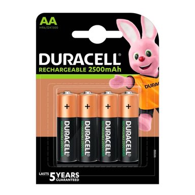 PILAS DURACELL RECARGABLES 2500 MAH - 1