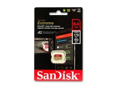 MICRO SD SANDISK EXTREME A1 64GB 170MB/S - 1