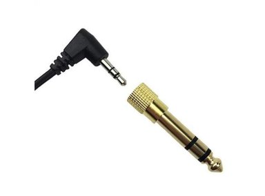 ADAPTADOR DE AUDÍFONOS NEXUS 3.5MM A 6.5MM(DORADO) - 6