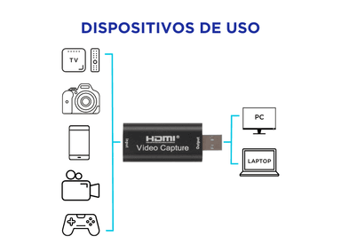 CAPTURADOR HDMI A USB NEXUS VIDEO - 3