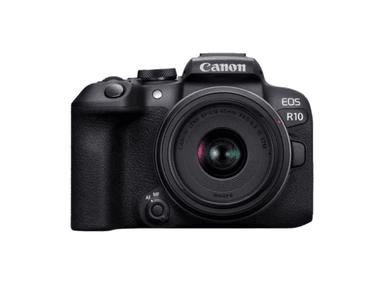 CÁMARA CANON R10 FULL HD 1920 X 1080 24.2MPX EOS + LENTE RF-S 18-45MM + KIT ULTIMATE ACCESORIOS - 2