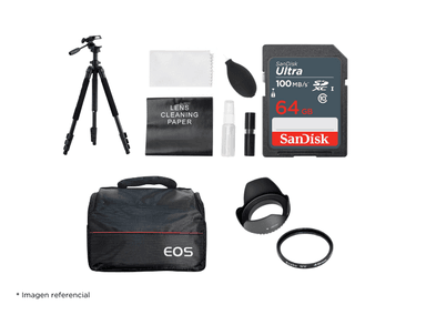 CÁMARA CANON R10 FULL HD 1920 X 1080 24.2MPX EOS + LENTE RF-S 18-45MM + KIT ULTIMATE ACCESORIOS - 6