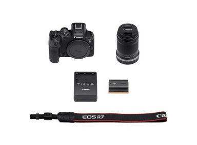 CÁMARA CANON EOS R7 4K CINEMA 32.5MPX + LENTE RF-S 18-150MM + KIT BÁSICO ACCESORIOS - 5